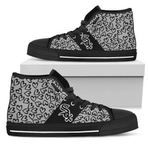 Chicago White Sox Unisex Canvas Shoes - High Top RF39