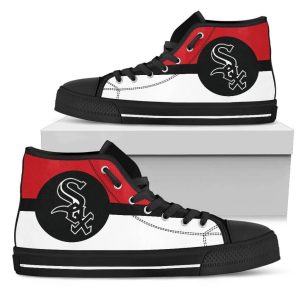 Chicago White Sox Unisex Canvas Shoes - High Top SK39
