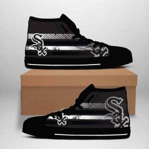 Chicago White Sox Unisex Canvas Shoes - High Top GD49
