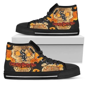 Chicago White Sox Unisex Canvas Shoes - High Top OC38