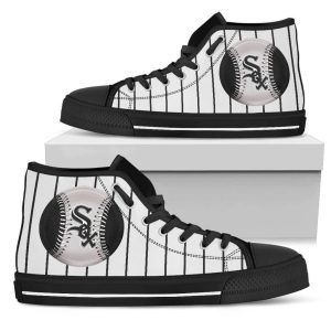 Chicago White Sox Unisex Canvas Shoes - High Top RF45