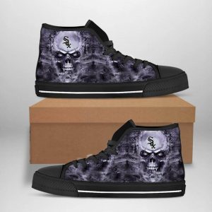 Chicago White Sox Unisex Canvas Shoes - High Top AK38