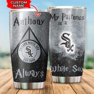 Custom Your Name Chicago White Sox Tumbler Cup YK29
