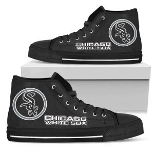 Chicago White Sox Unisex Canvas Shoes - High Top FD33