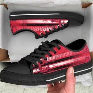 Cleveland Guardians Unisex Canvas Shoes - Low Top RF38
