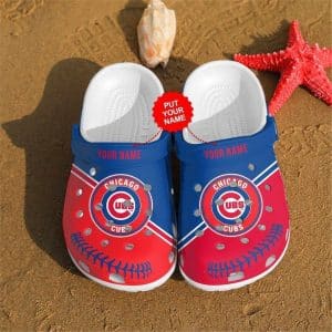 Custom Your Name Chicago Cubs Crocs VK38