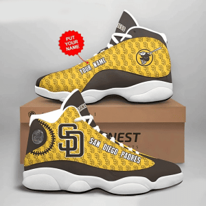 Custom Your Name San Diego Padres Air JD 13 FV55