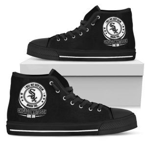 Chicago White Sox Unisex Canvas Shoes - High Top YF88