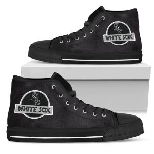 Chicago White Sox Unisex Canvas Shoes - High Top KF93