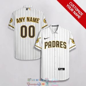 Custom Your Name San Diego Padres Hawaii Shirt IE93
