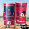 Custom Your Name Los Angeles Angels Tumbler Cup Uo99