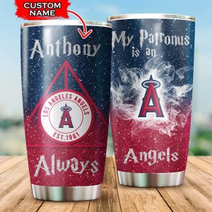 Custom Your Name Los Angeles Angels Tumbler Cup Gm88