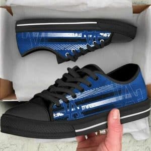 Los Angeles Dodgers Unisex Canvas Shoes - Low Top VK40