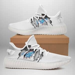 Los Angeles Dodgers Yz Shoes Full Size (Youth & Adult) WU49