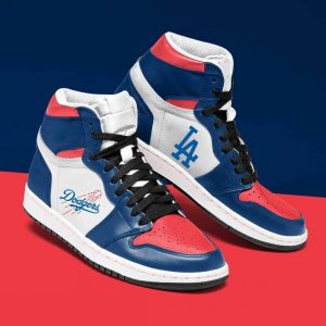 Los Angeles Dodgers Jordan Sneakers KF29