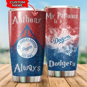 Custom Your Name Los Angeles Dodgers Tumbler Cup MK20