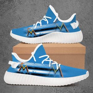 Miami Marlins Yz Shoes Full Size (Youth & Adult) UK38