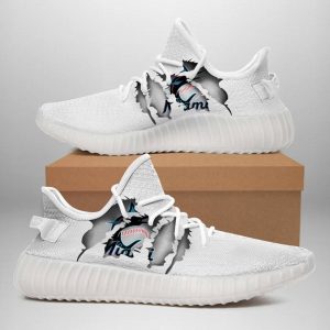 Miami Marlins Yz Shoes Full Size (Youth & Adult) TI40