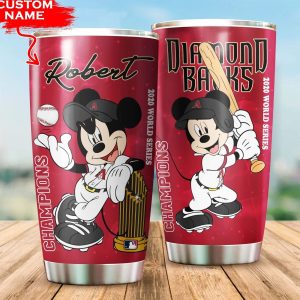 Custom Your Name Arizona Diamondbacks Tumbler Cup YL29