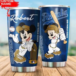 Custom Your Name Kansas City Royals Tumbler Cup Kv29