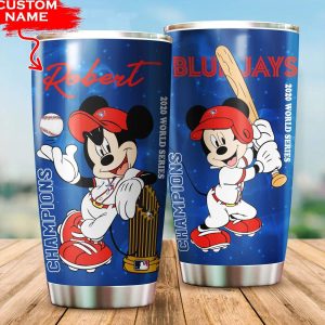 Custom Your Name Toronto Blue Jays Tumbler Cup Fu20