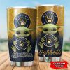 Custom Your Name Milwaukee Brewers Tumbler Cup KV20