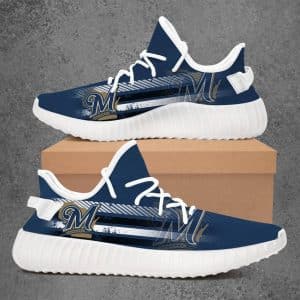 Milwaukee Brewers Yz Shoes Full Size (Youth & Adult) LF33