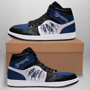 Milwaukee Brewers Jordan Sneakers GD35