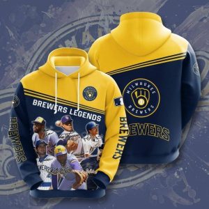 Clothes Milwaukee Brewers Full Size (Youth & Adult) Ka83