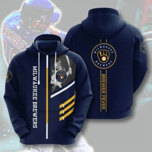 Clothes Milwaukee Brewers Full Size (Youth & Adult) Dk39