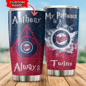 Custom Your Name Minnesota Twins Tumbler Cup Ho12