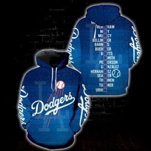 Clothes Los Angeles Dodgers Full Size (Youth & Adult) Da93