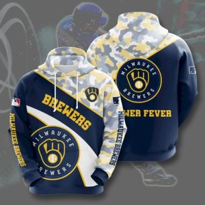 Clothes Milwaukee Brewers Full Size (Youth & Adult) Gi29