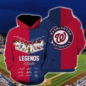 Clothes Washington Nationals Full Size (Youth & Adult) Tv29