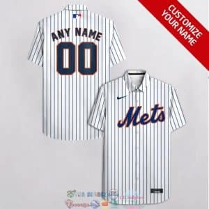Custom Your Name New York Mets Hawaii Shirt TY33