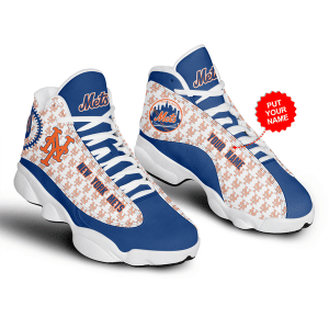 Custom Your Name New York Mets Air JD 13 VL49