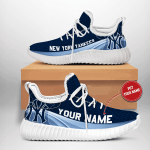 Custom Your Name New York Yankees New Sneakers Reze HN40