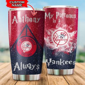 Custom Your Name New York Yankees Tumbler Cup Rk14