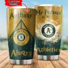 Custom Your Name Oakland Athletics Tumbler Cup Fl19