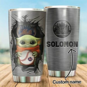 Custom Your Name New York Mets Tumbler Cup HD92