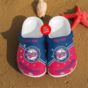 Custom Your Name Minnesota Twins Crocs GB39