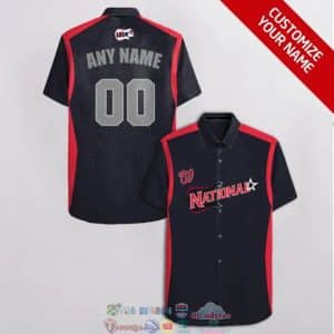 Custom Your Name Washington Nationals Hawaii Shirt ME82