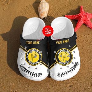 Custom Your Name Pittsburgh Pirates Crocs FV38