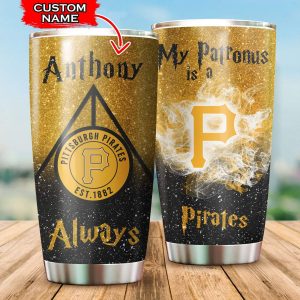 Custom Your Name Pittsburgh Pirates Tumbler Cup Gk29