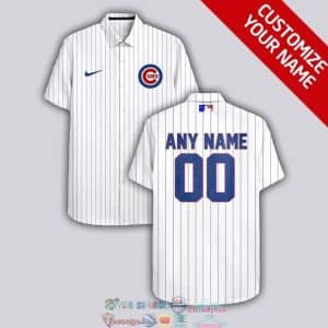 Custom Your Name Chicago Cubs Hawaii Shirt YA28