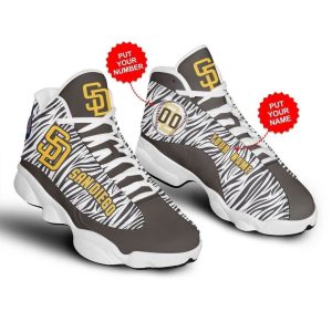 Custom Your Name San Diego Padres Air JD 13 AK35