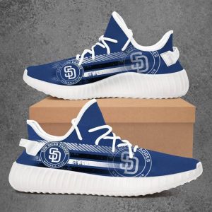 San Diego Padres Yz Shoes Full Size (Youth & Adult) JD44