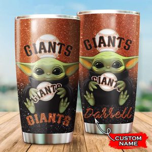 Custom Your Name San Francisco Giants Tumbler Cup Uv29