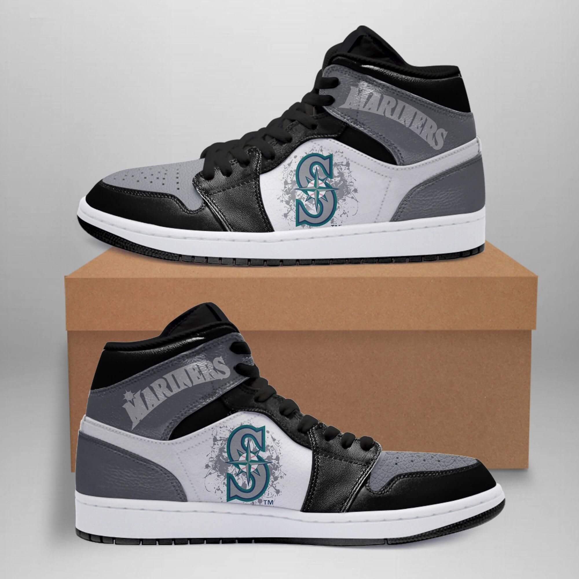 Seattle Mariners Jordan Sneakers UB02
