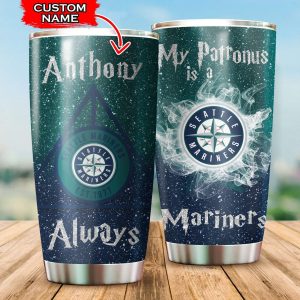 Custom Your Name Seattle Mariners Tumbler Cup Hi29